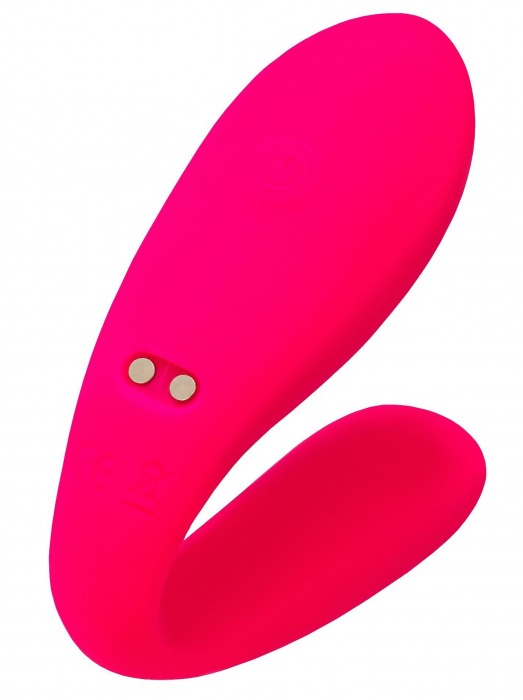 Розовый вибратор для пар Prawno с пультом ДУ - ToyFa купить в Новокузнецке с доставкой в Orgasmix.ru Розовый вибратор для пар Prawno с пультом ДУ - ToyFa