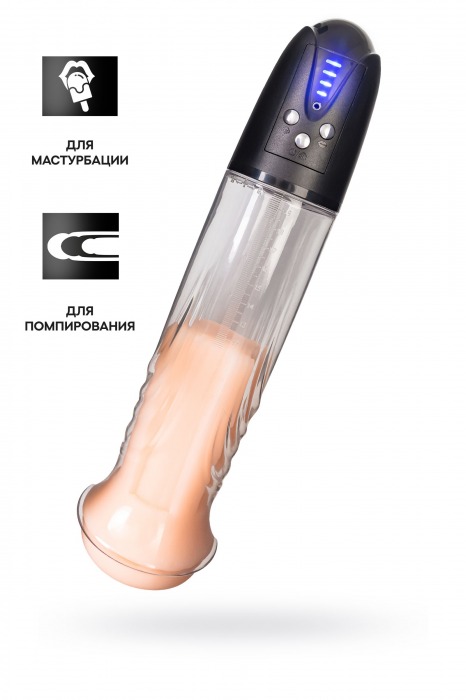 Автоматическая помпа для пениса Thorin - Sexus - в Новокузнецке купить с доставкой Автоматическая помпа для пениса Thorin - Sexus - в Новокузнецке купить с доставкой