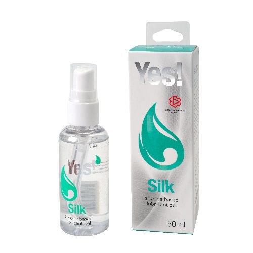 Силиконовая гипоаллергенная вагинальная смазка Yes Silk - 50 мл. - Sitabella - купить с доставкой в Новокузнецке