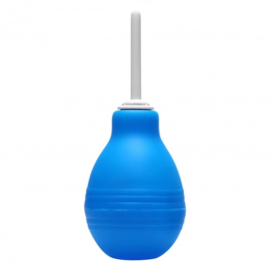 Анальный душ Enema Bulb Blue - XR Brands - купить с доставкой в Новокузнецке