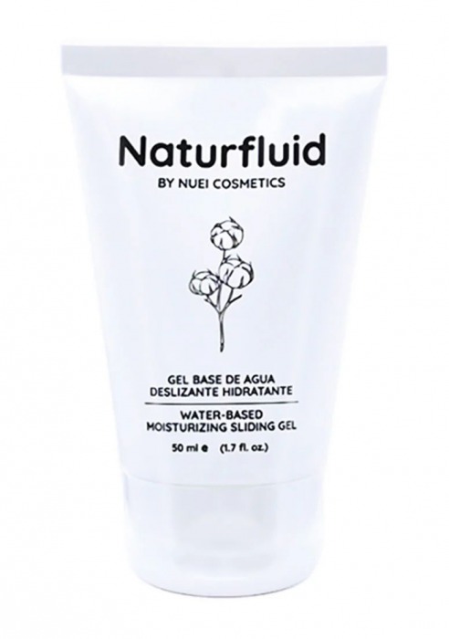 Экстраскользкий лубрикант на водной основе Nuei Naturfluid - 50 мл. - Nuei cosmetics - купить с доставкой в Новокузнецке