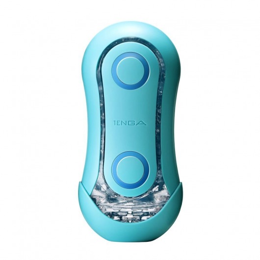 Голубой мастурбатор Tenga Flip ORB Ocean - Tenga - в Новокузнецке купить с доставкой