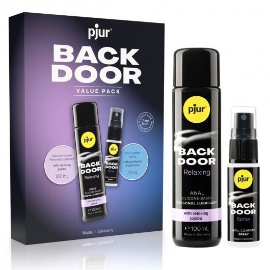 Набор для анального секса pjur Back Door Value Pack - Pjur - купить с доставкой в Новокузнецке