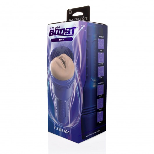 Мастурбатор-ротик Fleshlight Boost Blow - Fleshlight - в Новокузнецке купить с доставкой