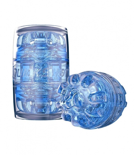 Мастурбатор Fleshlight Quickshot Turbo Blue Ice - Fleshlight - в Новокузнецке купить с доставкой