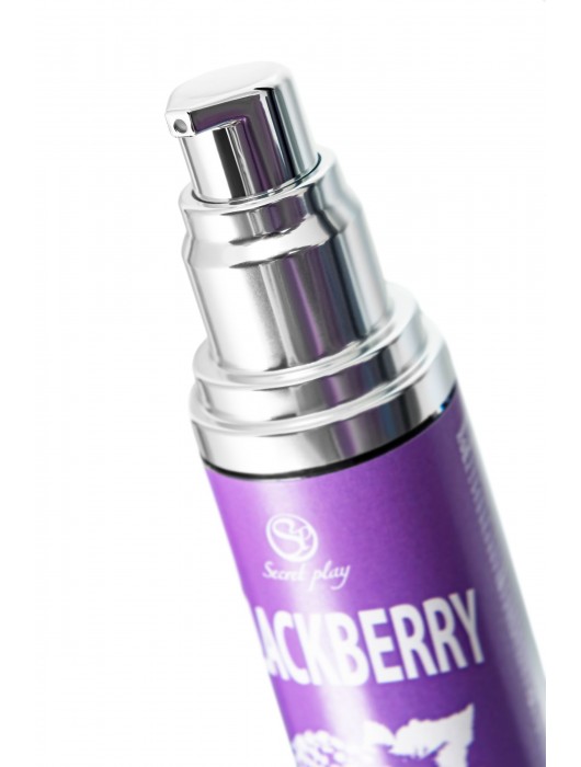 Массажное масло 2-в-1 Blackberry Hot Effect с разогревающим эффектом и вкусом ежевики - 50 мл. - Secret Play - купить с доставкой в Новокузнецке