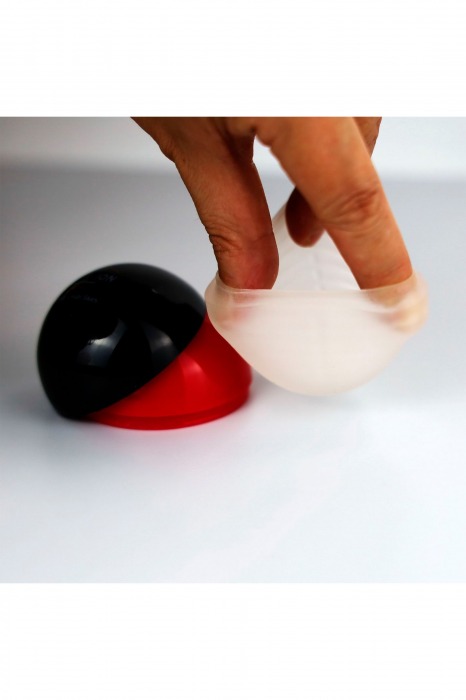 Белый мастурбатор-шар Lucky Ball Type 1 - MALESATION - в Новокузнецке купить с доставкой