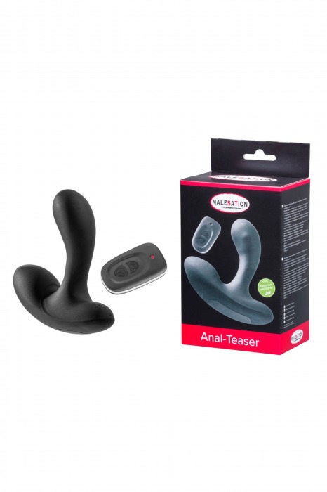 Черный стимулятор простаты Anal-Teaser - MALESATION - в Новокузнецке купить с доставкой