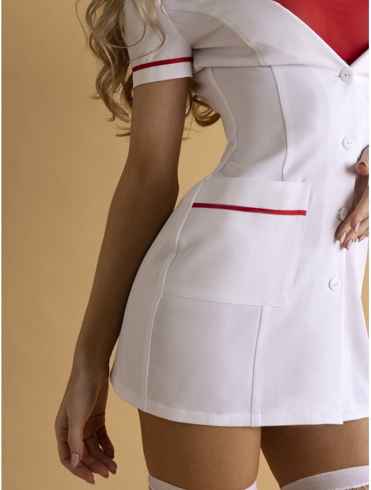 Сексуальный костюм строгой медсестры - Le Frivole купить с доставкой