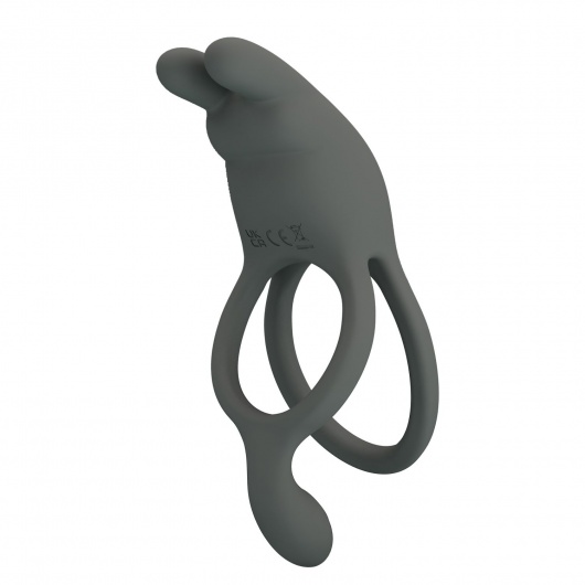 Серое эрекционное виброкольцо Dwayne - Baile - в Новокузнецке купить с доставкой