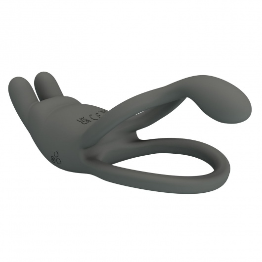 Серое эрекционное виброкольцо Dwayne - Baile - в Новокузнецке купить с доставкой