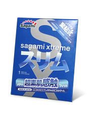 Презерватив Sagami Xtreme FEEL FIT 3D - 1 шт. - Sagami - купить с доставкой в Новокузнецке