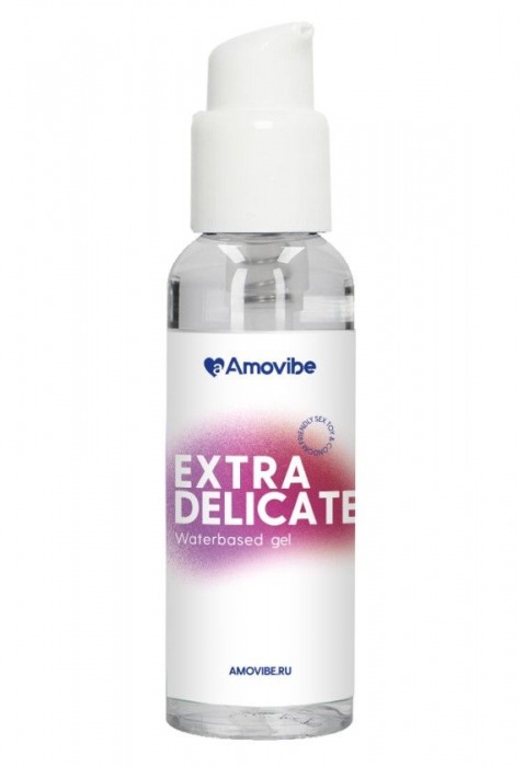 Гель на водной основе Amovibe Extra Delicate - 100 мл. - Amovibe - купить с доставкой в Новокузнецке