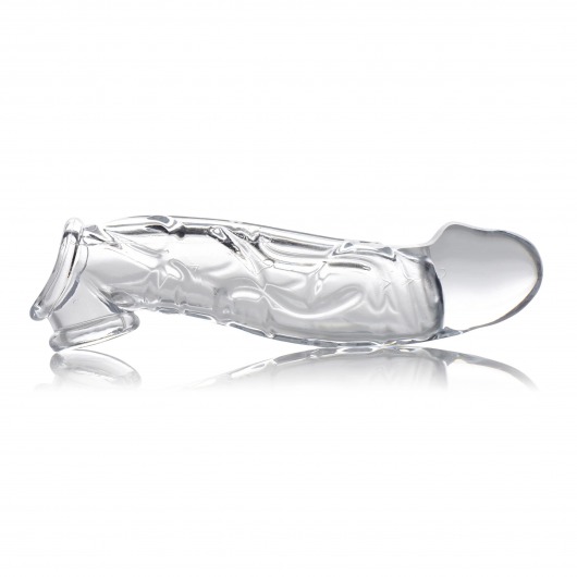 Прозрачная насадка для увеличения члена 2 Inch Clear Extender Sleeve - XR Brands - в Новокузнецке купить с доставкой