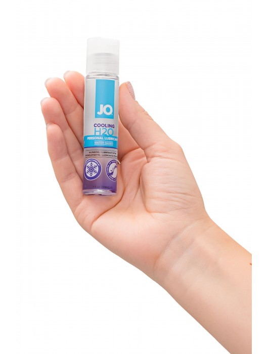 Охлаждающий лубрикант на водной основе JO H2O COOLING - 30 мл. - System JO - купить с доставкой в Новокузнецке