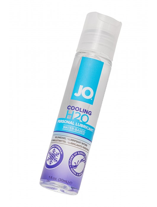 Охлаждающий лубрикант на водной основе JO H2O COOLING - 30 мл. - System JO - купить с доставкой в Новокузнецке