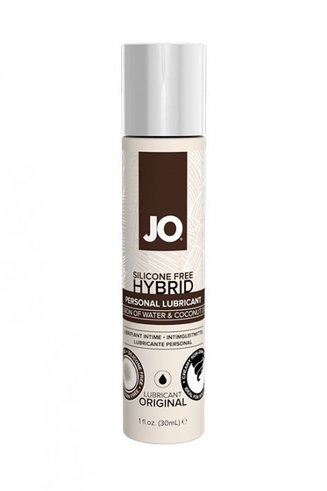 Водно-масляный лубрикант JO Silicon free Hybrid Lubricant ORIGINAL- 30 мл. - System JO - купить с доставкой в Новокузнецке