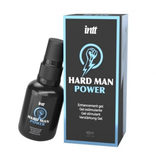 Стимулирующий гель для мужчин Hard Man Power - 15 мл. - INTT - купить с доставкой в Новокузнецке