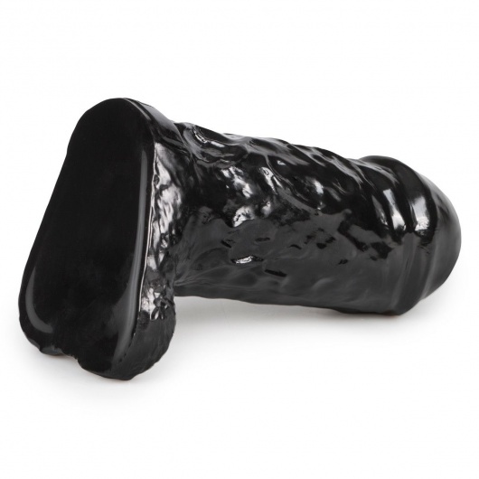 Черный фаллоимитатор-гигант The Cyclops - 25,4 см. - XR Brands