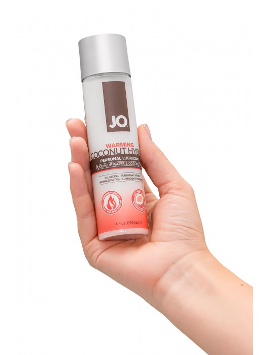 Водно-масляный лубрикант с разогревающим эффектом Hybrid Lubricant WARMING - 120 мл. - System JO - купить с доставкой в Новокузнецке