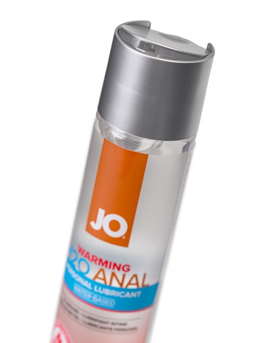 Анальный согревающий лубрикант на водной основе JO Anal H2O Warming - 120 мл. - System JO - купить с доставкой в Новокузнецке