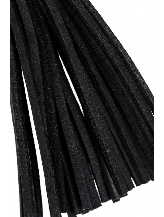 Зажимы на соски «Прищепки» с черными кисточками из замши - Pecado - купить с доставкой в Новокузнецке