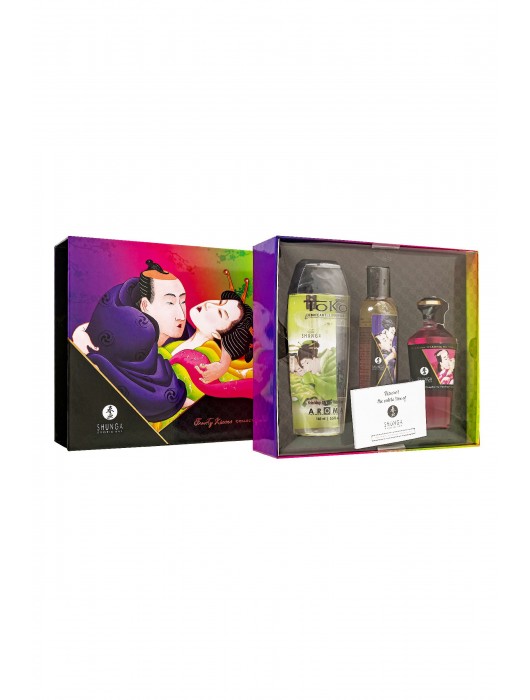 Подарочный набор Fruity Kisses из 3 предметов - Shunga - купить с доставкой в Новокузнецке