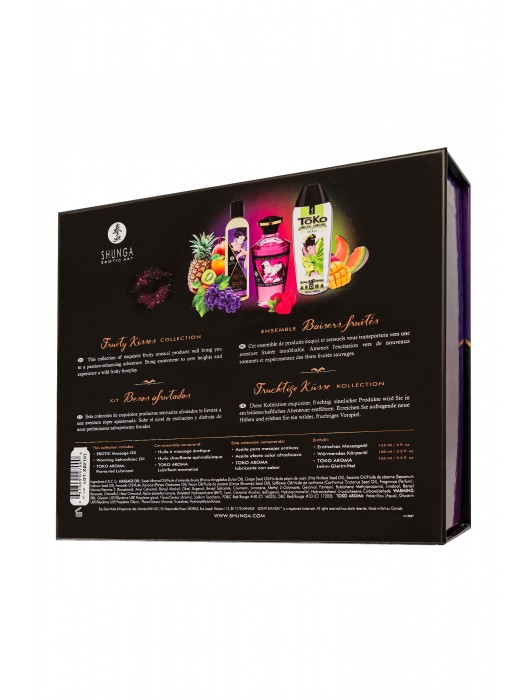 Подарочный набор Fruity Kisses из 3 предметов - Shunga - купить с доставкой в Новокузнецке