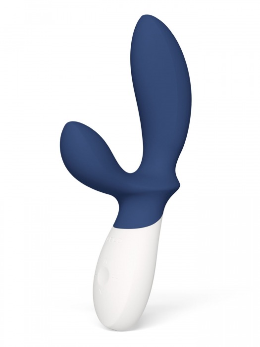 Синий вибромассажер простаты Lelo Loki Wave 2 - 19,6 см. - Lelo - в Новокузнецке купить с доставкой
