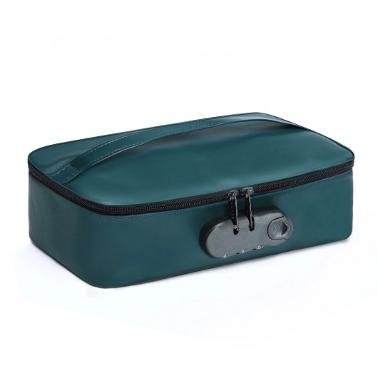 Зеленая сумочка для хранения игрушек Discreet Box - Dorcel - купить с доставкой в Новокузнецке