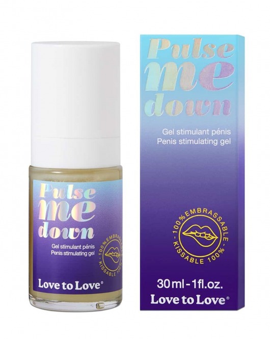 Стимулирующий гель для пениса Pulse Me Down - 30 мл. - Love to Love - купить с доставкой в Новокузнецке
