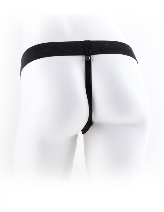 Фаллопротез телесного цвета Hollow Strap-On - 29 см. - Pipedream - купить с доставкой в Новокузнецке