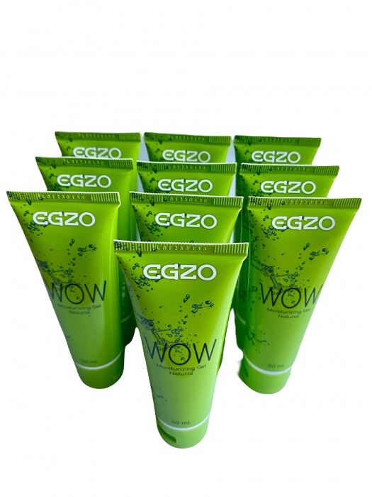 Набор из 10 универсальных лубрикантов на водной основе Egzo Wow (по 50 мл.) - EGZO - купить с доставкой в Новокузнецке