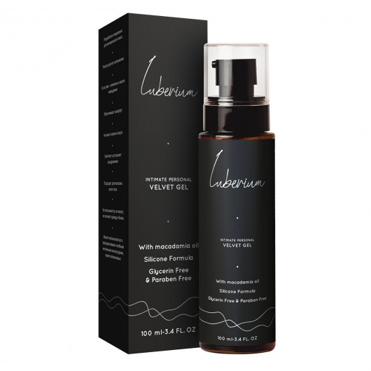 Интимный гель на силиконовой основе с маслом макадамии Luberium Velvel Gel - 100 мл. - Luberium - купить с доставкой в Новокузнецке