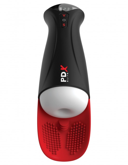 Мастурбатор в колбе с вибрацией Fuck-O-Matic Pro XL - Pipedream - в Новокузнецке купить с доставкой