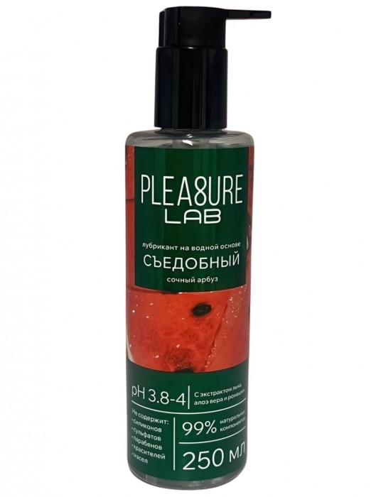 Лубрикант на водной основе Pleasure Lab с ароматом арбуза - 250 мл. - Pleasure Lab - купить с доставкой в Новокузнецке