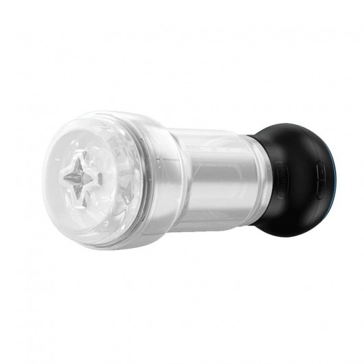 Набор PowerBlow   Feel Pocket Stroker Crystal: мастурбатор и интерактивная насадка - Kiiroo - в Новокузнецке купить с доставкой