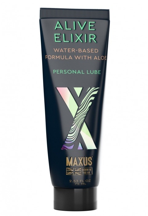 Интимный гель на водной основе MAXUS Alive Elixir - 75 мл. - Maxus - купить с доставкой в Новокузнецке