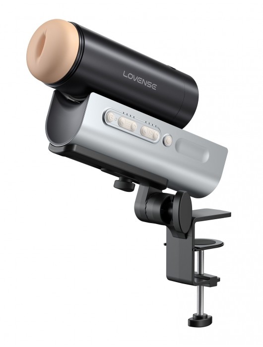 Мастурбатор Solace PRO с настольным креплением - Lovense - в Новокузнецке купить с доставкой