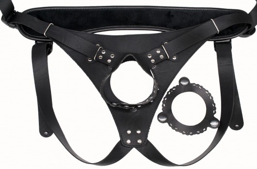 Пояс Hard Brutal для больших насадок - LOVETOY (А-Полимер) - купить с доставкой в Новокузнецке