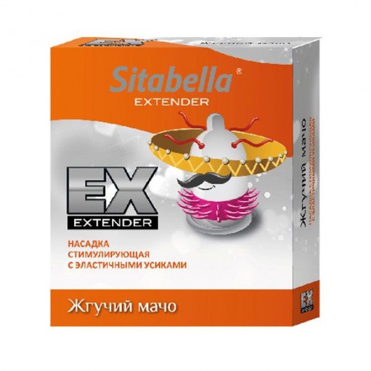 Стимулирующая насадка Sitabella Extender  Жгучий мачо - Sitabella - купить с доставкой в Новокузнецке