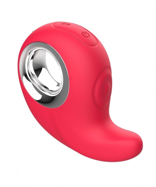 Красный клиторальный массажер с функцией постукивания - Secwell в Новокузнецке Красный клиторальный массажер с функцией постукивания - Secwell