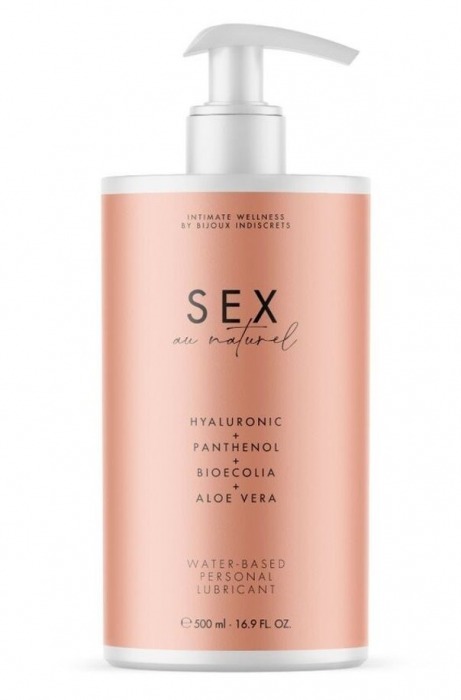 Лубрикант на водной основе Water-based Personal Lubricant - 500 мл. - Bijoux Indiscrets - купить с доставкой в Новокузнецке