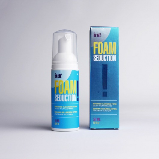 Очищающая пенка для тела Foam Seduction - 50 мл. - INTT - купить с доставкой в Новокузнецке