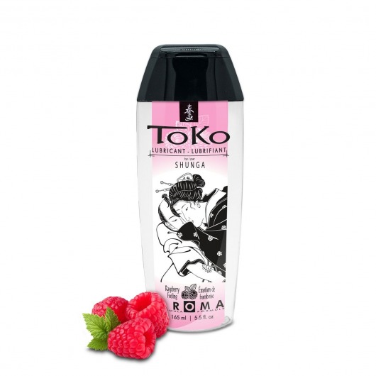 Интимная смазка TOKO Aroma Raspberry Feeling с ароматом малины - 165 мл. - Shunga - купить с доставкой в Новокузнецке