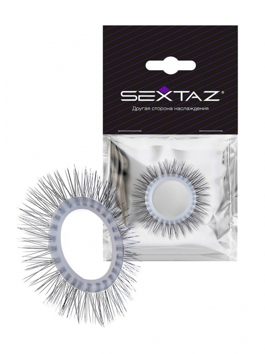 Круглое эрекционное кольцо с «ресничками» - Sextaz - в Новокузнецке купить с доставкой