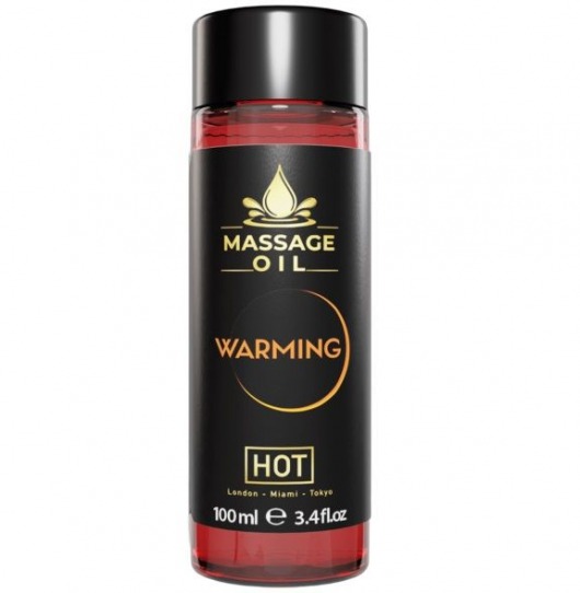 Массажное масло с согревающим эффектом Massage Oil Warming - 100 мл. - HOT - купить с доставкой в Новокузнецке