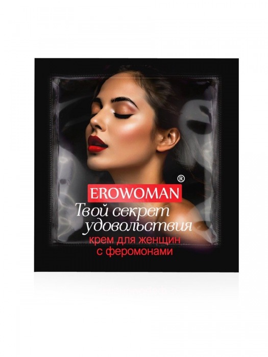 Женский возбуждающий крем с феромонами EroWoman - 1,5 гр. - Биоритм - купить с доставкой в Новокузнецке