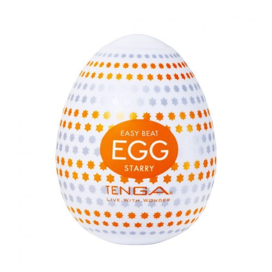 Мастурбатор-яйцо Tenga Egg Starry - Tenga - в Новокузнецке купить с доставкой
