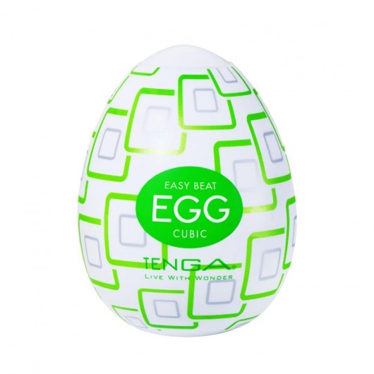 Мастурбатор-яйцо Tenga Egg Cubic - Tenga - в Новокузнецке купить с доставкой
